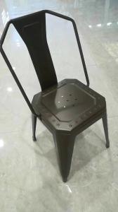 Quality High Durability Modern Metal Dining Chairs For Bedroom / Kitchen / Living Room wholesale