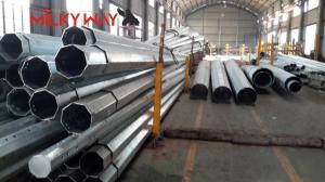 Quality Hot Rolled Coil Steel Utility Poles Q460 ASTM573 GR65 GR50 SS400 SS490 To ST52 For Electricity Distribution wholesale