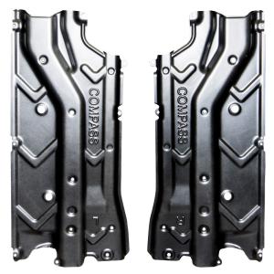 Quality Jeep Compass Transmission Protection Armour Engine Guard Skid Plate Cold Roll Steel wholesale
