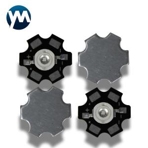 Quality Imitation Lumen 3W LED UV Chip 20mm Aluminum Plate Module 405nm wholesale
