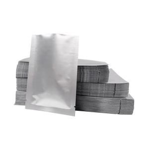 Quality Matt Silver Aluminum Foil Mylar Seal Bags For Pills Candy wholesale