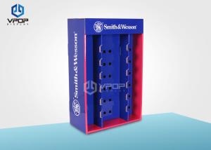 Quality Cardboard Floor Pegboard Retail Display Rack For Sunglasses wholesale