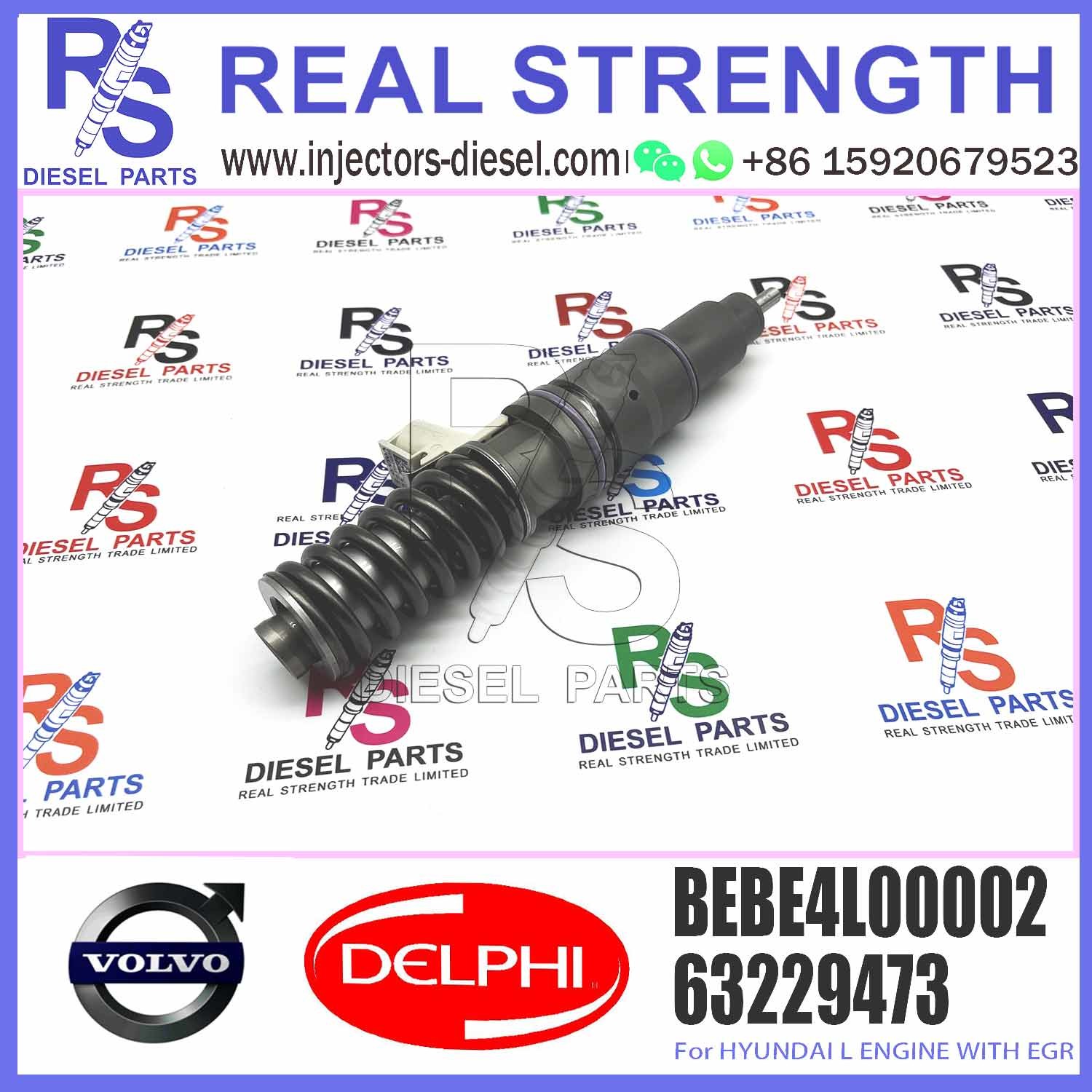 High quality 4 pin nozzle assembly Diesel Electronic Unit Fuel Injector BEBE4L00002 for diesel engine nozzle