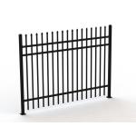 Aluminum Iron Wrought Fence 4ft 5ft 6ft 8ft Metal Picket Ornamental Iron Garden