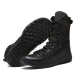 6 Inch Side Zip Tactical Boots Military Under Armour Waterproof Leather