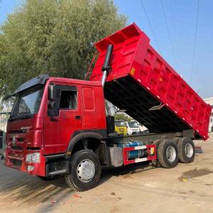 Quality Secondhand Sinotruk Tipper Truck 30 Ton 10 Wheeler Howo 375 Dump Truck wholesale
