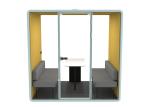 Private Office Phone Silence Room For Council Hall Sound Absorption Movable