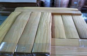 Quality Natural Wood Flooring Veneer Yellowish Brown , Engineered Wooden Flooring wholesale