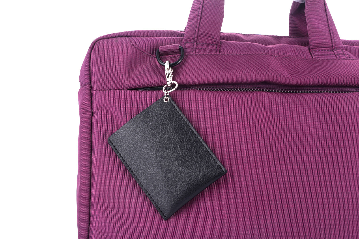 Slim Metal Business Card Holder Holds 50 Cards With Secure Snap Closure