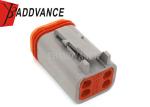 Deutsch DT Series Connectors , 4 Pin Deutsch Connector With Solid Terminals