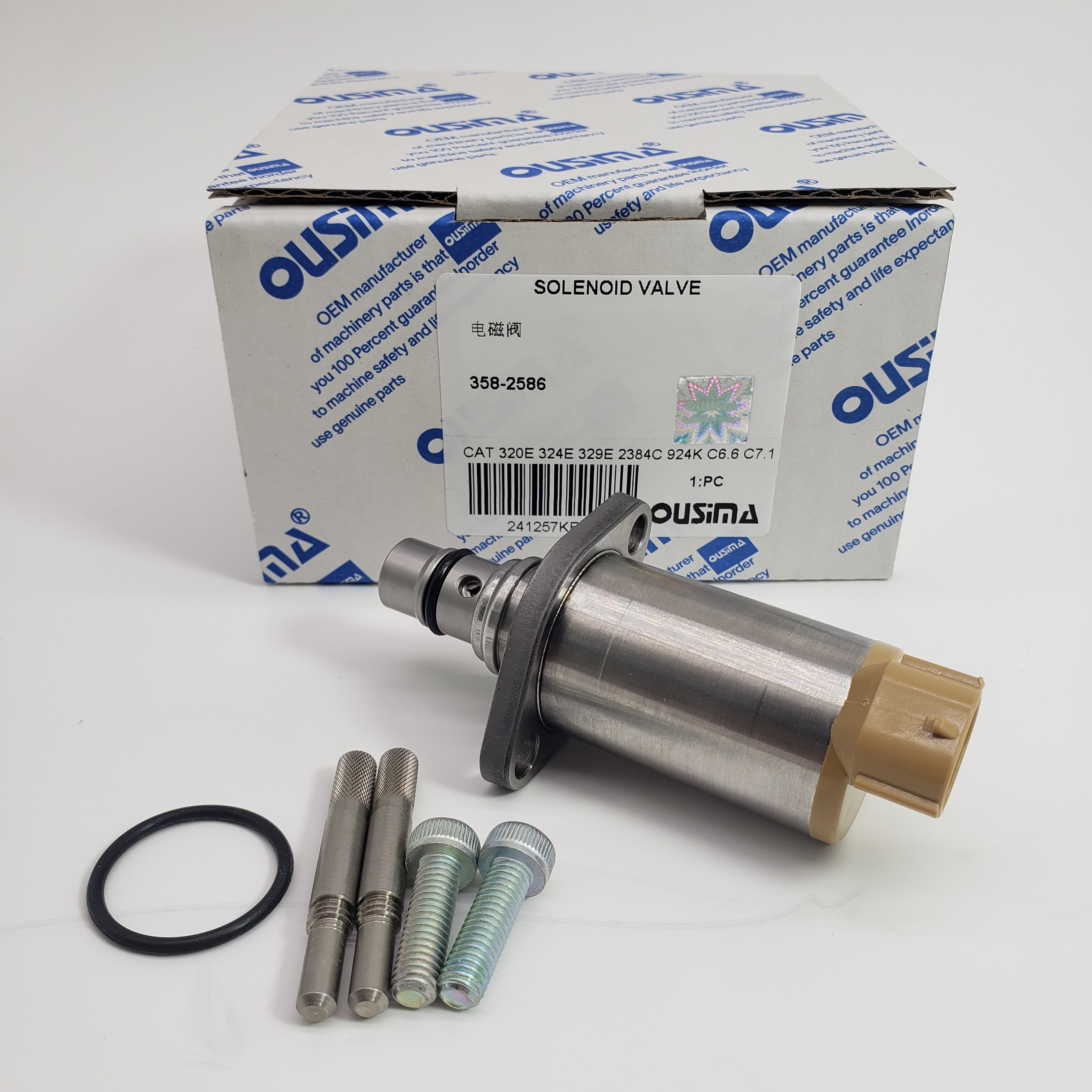 Fuel Injection Pump Control Valve 358-2586 For CAT 320E 324E 329E C6.6 C7.1