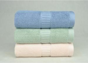 Quality 100% Square Bamboo Fiber Tower, Eco-friendly 34cm*34cm,Blue/ Green/Pink/ khaki wholesale
