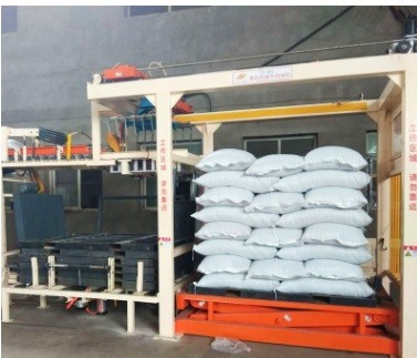 A1 Automatic Stacking Machine 100KG With Input / Bottom Platform Lifting Structure