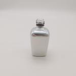 Cosmetic Skincare Container Round Clear Glass Essential Oil Serum Dropper