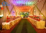 Customized Luxury Wedding Marquee Tents Waterproof For Outdoor Winter Function