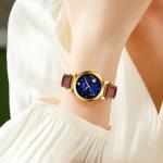 2022 Elegant Stainless Steel Quartz Watch Small Round Gold Watch Design For Lady