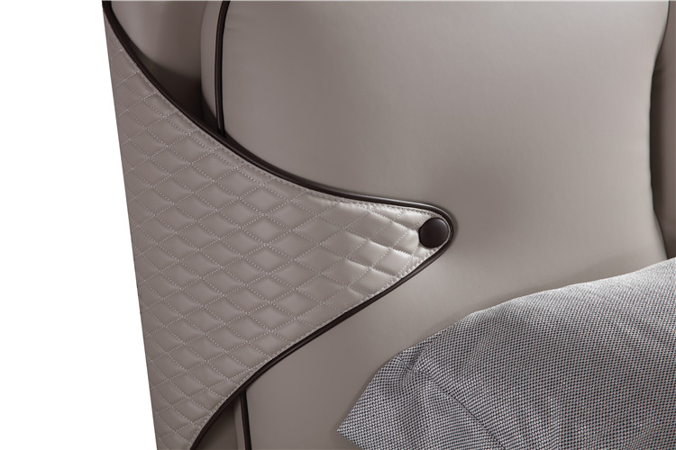 Leather Headboards Hotel Luxury Bed