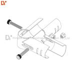 Hight Quality 90 Angle Metal Joint Pipe Rack System Connectors For Pipe Rack