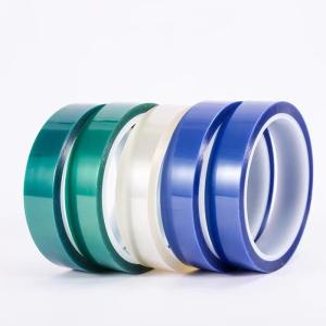 Quality Blue ESD Polyester Tape Silicone Adhesive 1070mm Heat Resistant wholesale