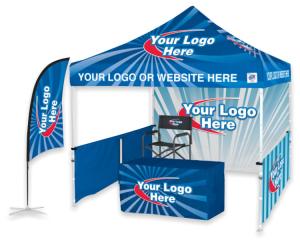 Quality Customized Advertising Folding Tent Waterproof / Promotional Display Tents With Sunshade Cover wholesale