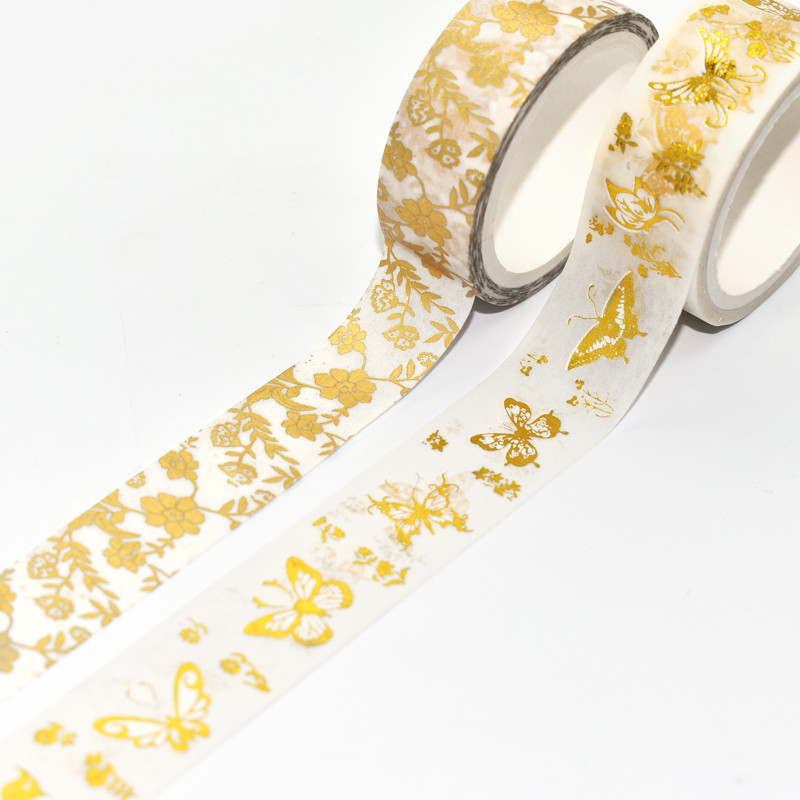2021 Design Your Own Washi Tape Custom Foil Kawaii Waterproof Washi Tape Japanese