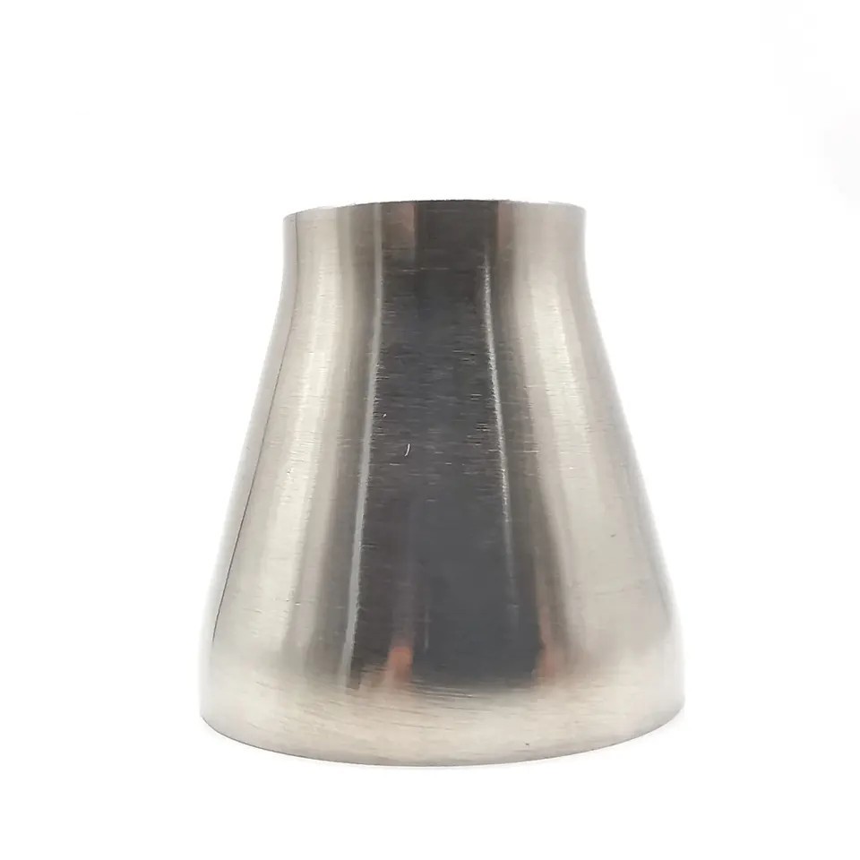 Stainless Steel Concentric Reducer Butt Welding 1/2" - 8" Mirror Polish Silver Reducer