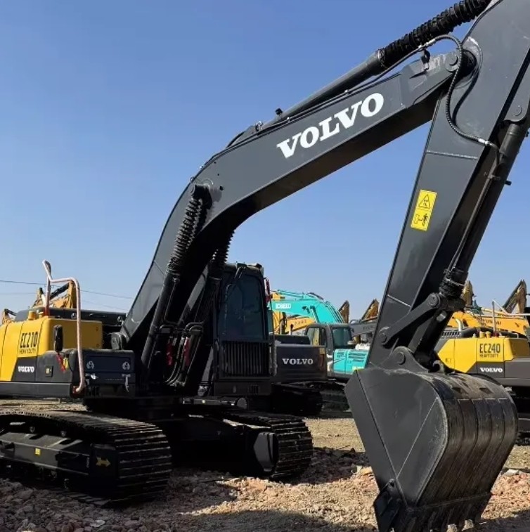 Volvo EC210 Used Small Excavator Machine 0.2m3 Bucket Capacity