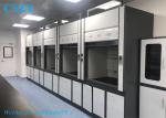 Double Door Lab Fume Cupboard , Steel Material Chemistry Lab Fume Hood