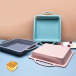 Tasteless Rectangular Silicone Bread Pan 23x20cm