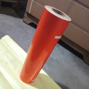 Quality Reflective Self Adhesive Vinyl With White Glue , Printable Reflective Vinyl wholesale