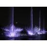 Buy cheap Contemporary Park Water Fountain , Colorful Musical Dancing Fountain Project from wholesalers