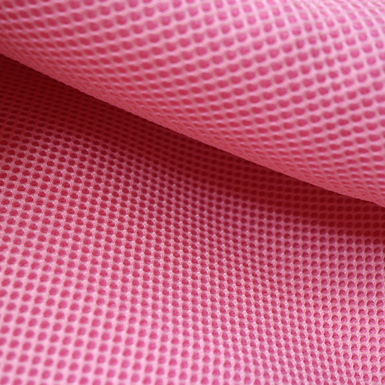 250GSM 2mm Dual Color Spacer Mesh Fabric Breathable Air Mesh 200×200