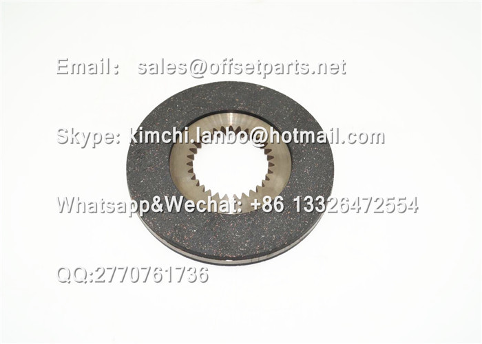 komori L650 machine brake 153*56*12mm 30teeth KOMORI offset press printing machine parts
