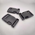 Well Flatted 38mm Dual Adjustable Side Release Buckle Parachute Buckle 1.5 Inch