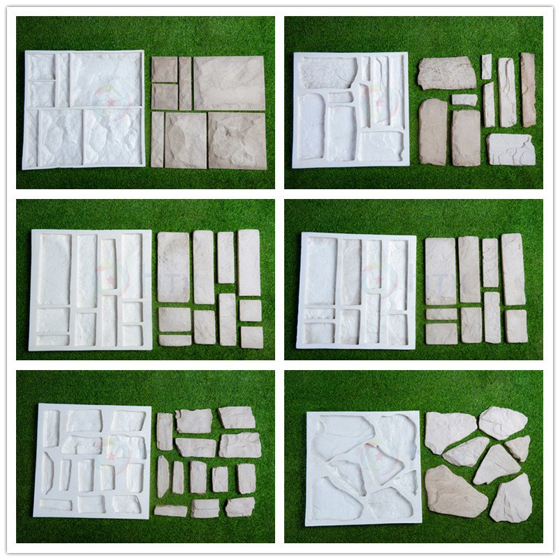Construction Artificial Stone Production Line Precast Concrete Flagstone Machinery