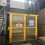 Safety Hydraulic Freight Elevator 7th Floor Industrial Elevator Lift