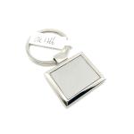Customized Logo Metal Keychain Holder Made of Zinc Alloy Material