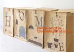 Custom-built hot sale jute clothes store receive cube storage basket, jute dirty