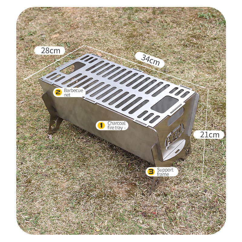 Portable Camping Grill Stove Oven BBQ
