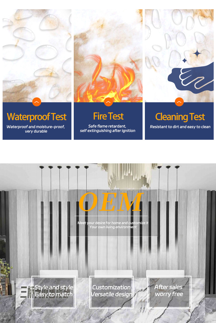 Interior Decoration Moisture Resistance Bamboo Wood Wall Panel OEM ODM