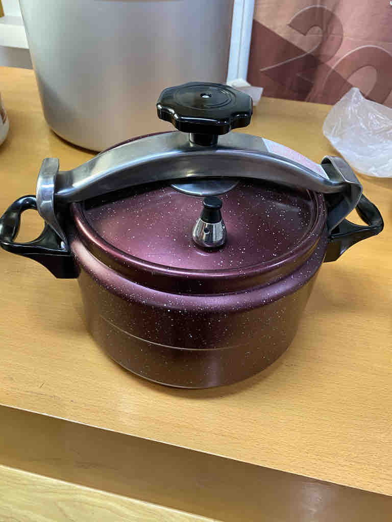 Granite Series Non Stick Pressure Cooker 7 Litre Marble Coating
