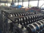 Corrugated Sheet Roll Forming Machine , Metal Roofing Forming Machine By Chain