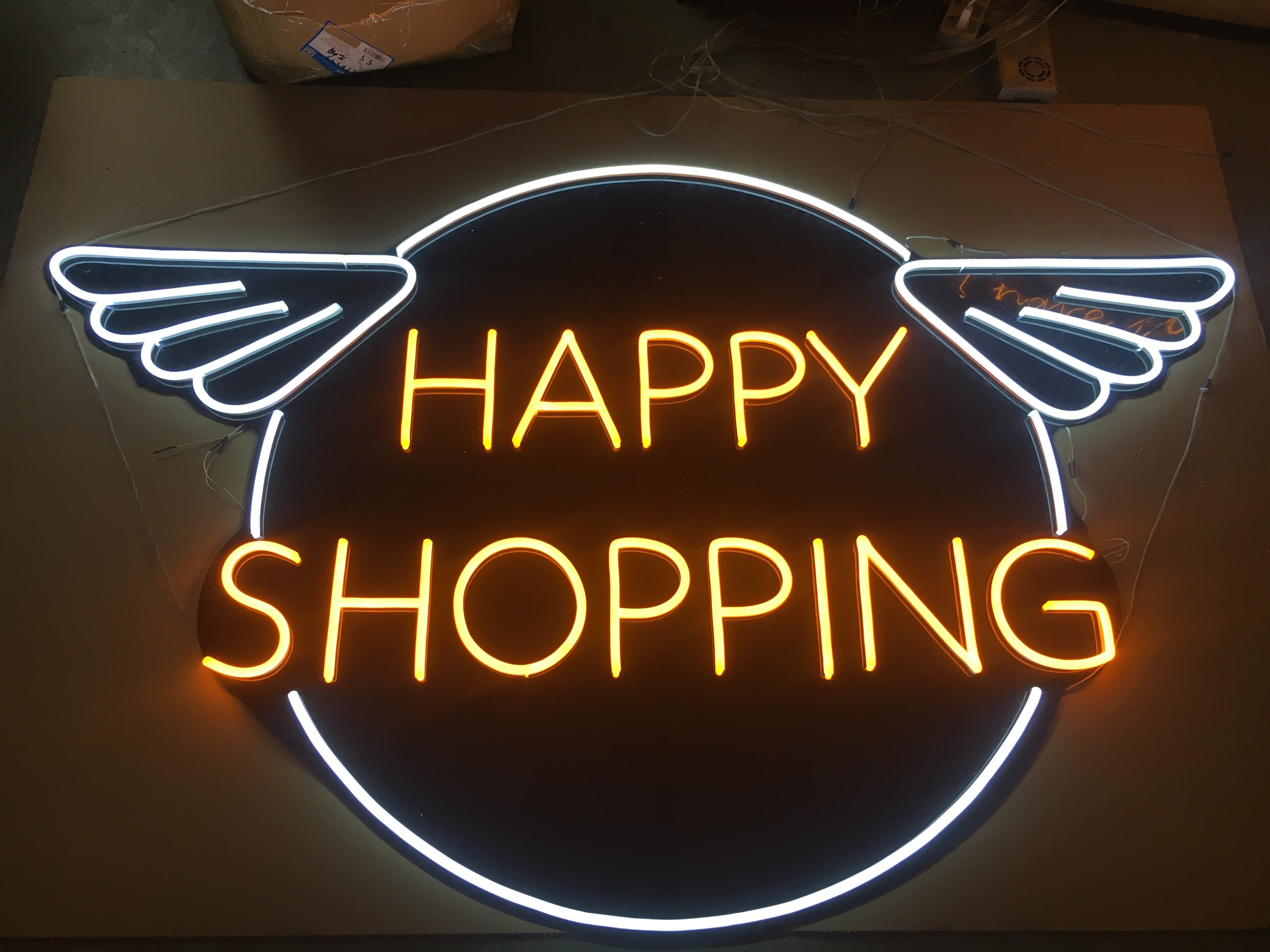 200cm 12VDC Guitar Led Neon Sign For Tavern Background Wall