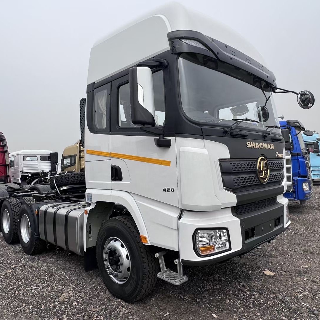 Euro 2 Shacman F2000 Tractor Head Heavy Trailer Truck 430HP Customizable