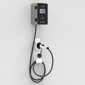 Quality 22KW Wall Mounted EV Charging Station 32A Commercial Electric Vehicle wholesale