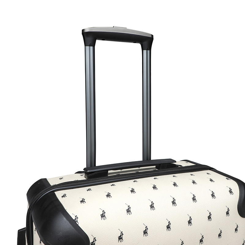 OEM Airport Luggage Trolley With Black Plastic Color 8 Wheels PU PP