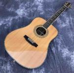 Ebony Fingerboard Solid Spruce 45D Style Acoustic Guitar Cocobolo Acoustic