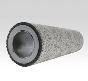 Quality Industrial Custom Abrasive Wire Roller Brush Pickling Surface Treatment Roller Brush wholesale