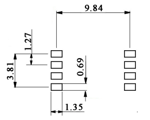 5V 700kPa Amplified Analog Output Sensor Atmospheric Pressure