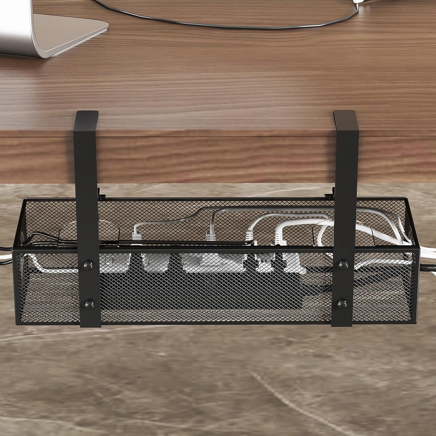 Non-folding Rack Cable Organizer for Wire Management in Home Office ISO9001 Rohs CE